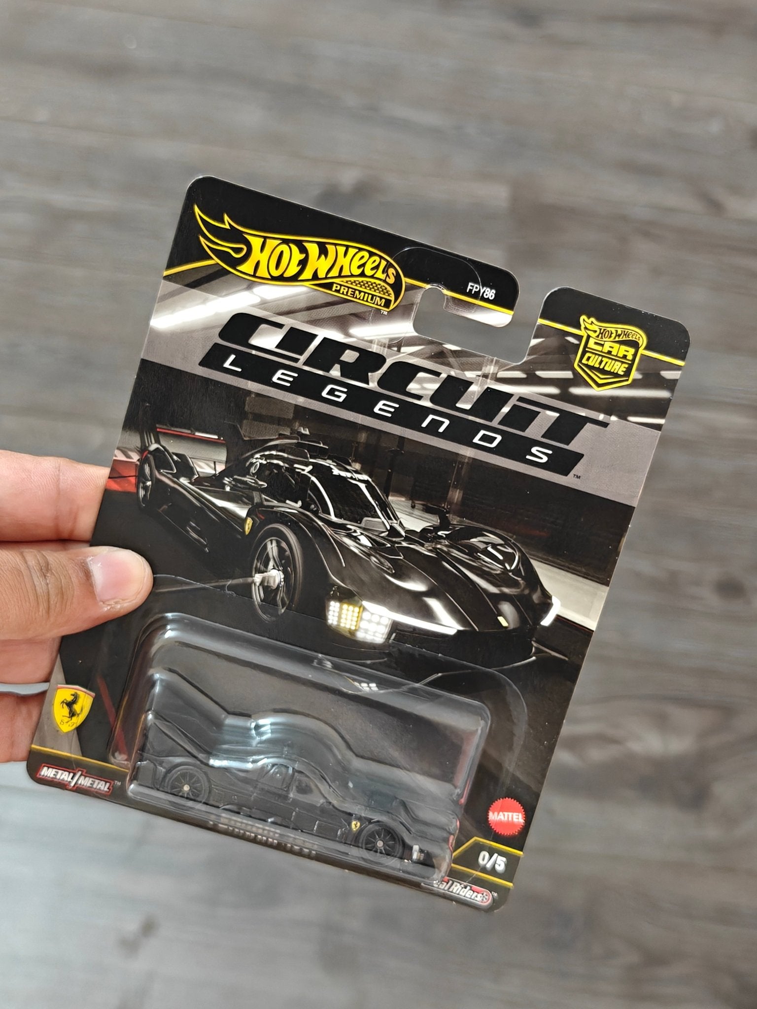 Premium Hot Wheels Ferrari 499P - CHASE 0/5 (Imported) - Kinder Logs
