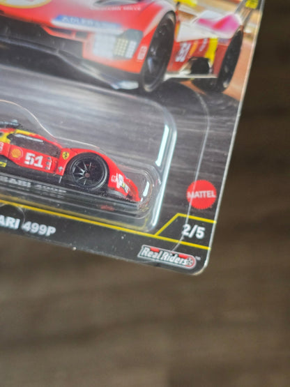 Premium Hot Wheels Ferrari 499P - Circuit Legends (Imported) - Kinder Logs