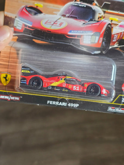 Premium Hot Wheels Ferrari 499P - Circuit Legends (Imported) - Kinder Logs