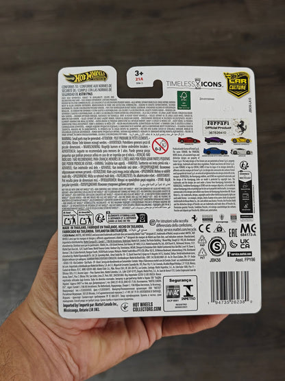 Premium Hot Wheels Ferrari F50 - Timeless Icons (Imported) - Kinder Logs