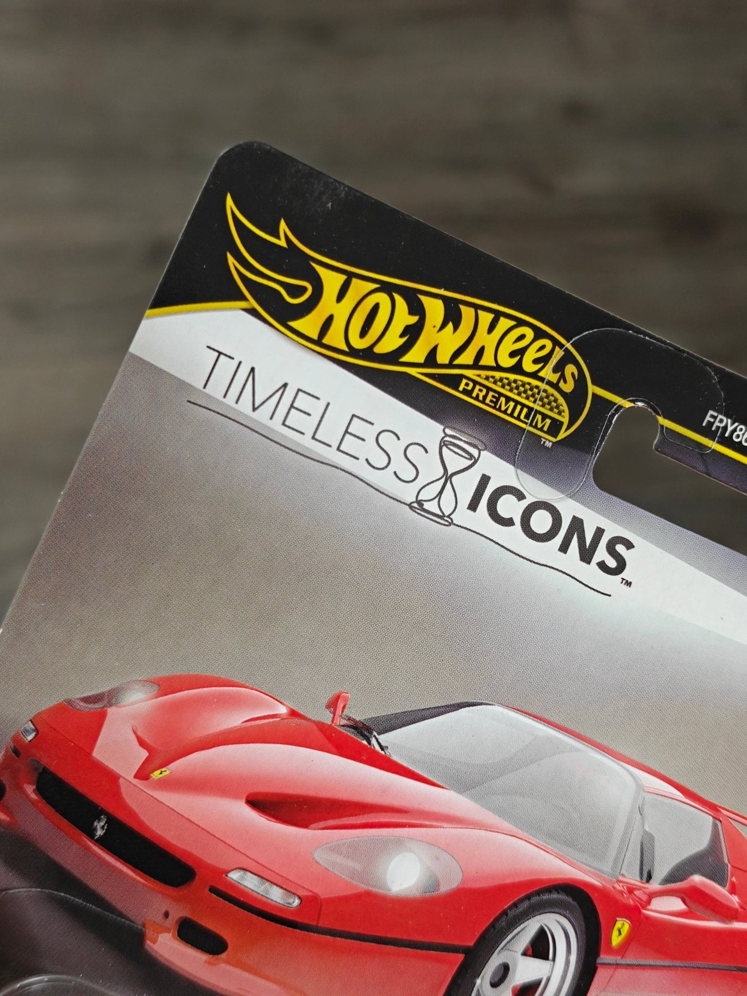 Premium Hot Wheels Ferrari F50 - Timeless Icons (Imported) - Kinder Logs