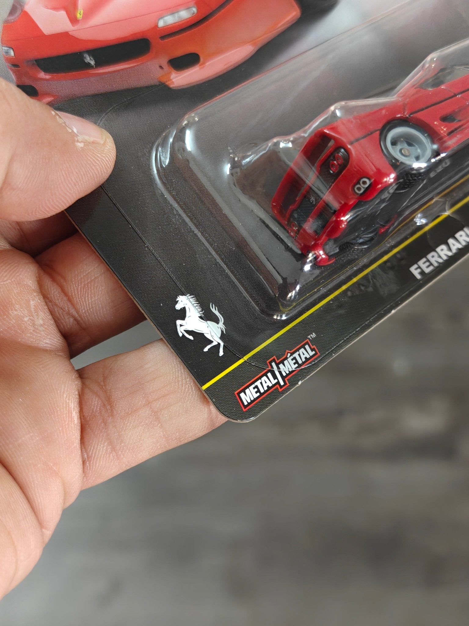 Premium Hot Wheels Ferrari F50 - Timeless Icons (Imported) - Kinder Logs