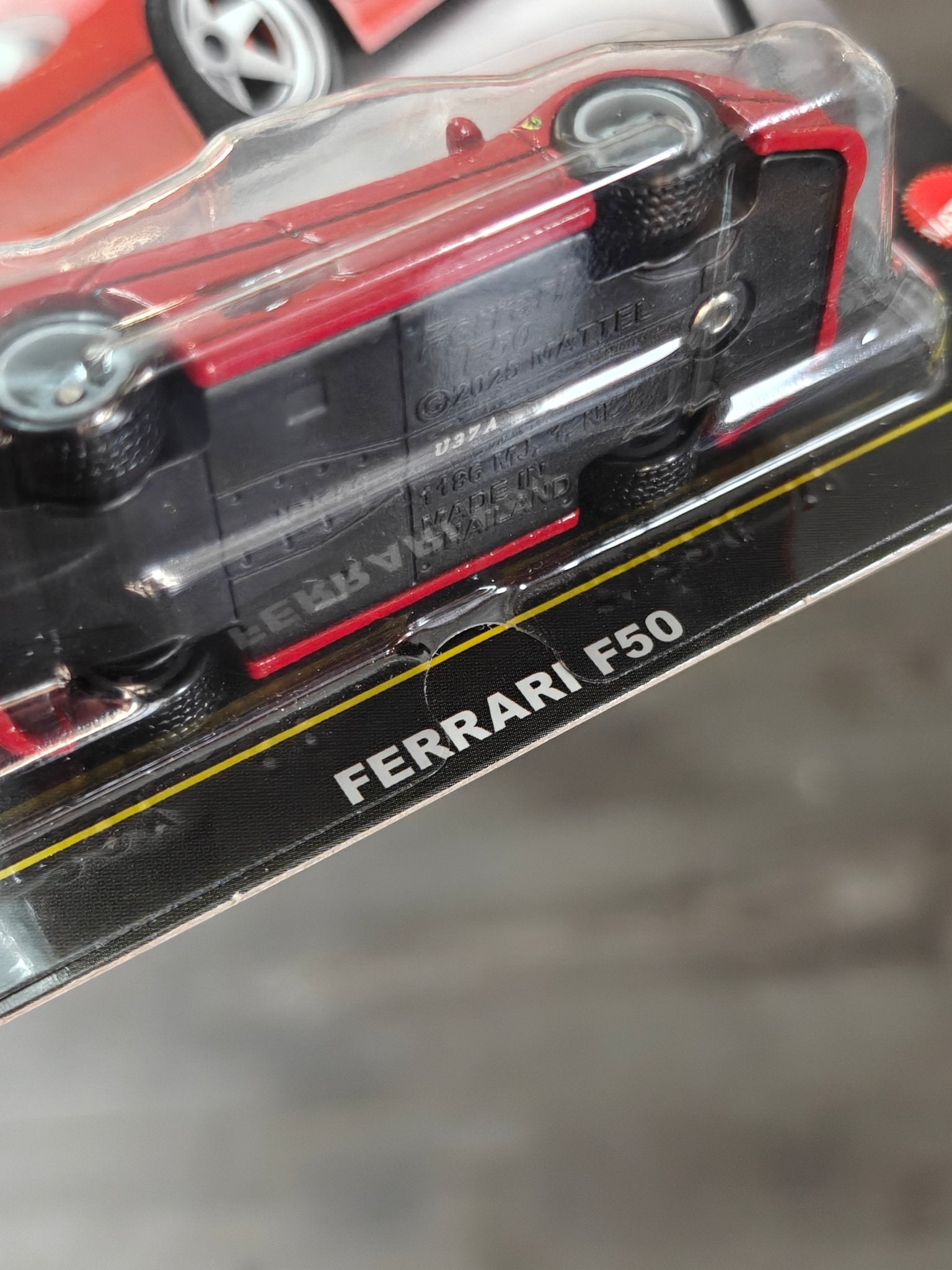 Premium Hot Wheels Ferrari F50 - Timeless Icons (Imported) - Kinder Logs