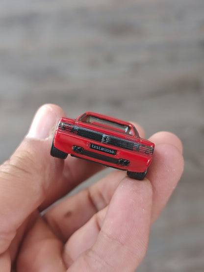 Premium Hot Wheels Ferrari Testarossa - Red (Uncarded - New) - Kinder Logs
