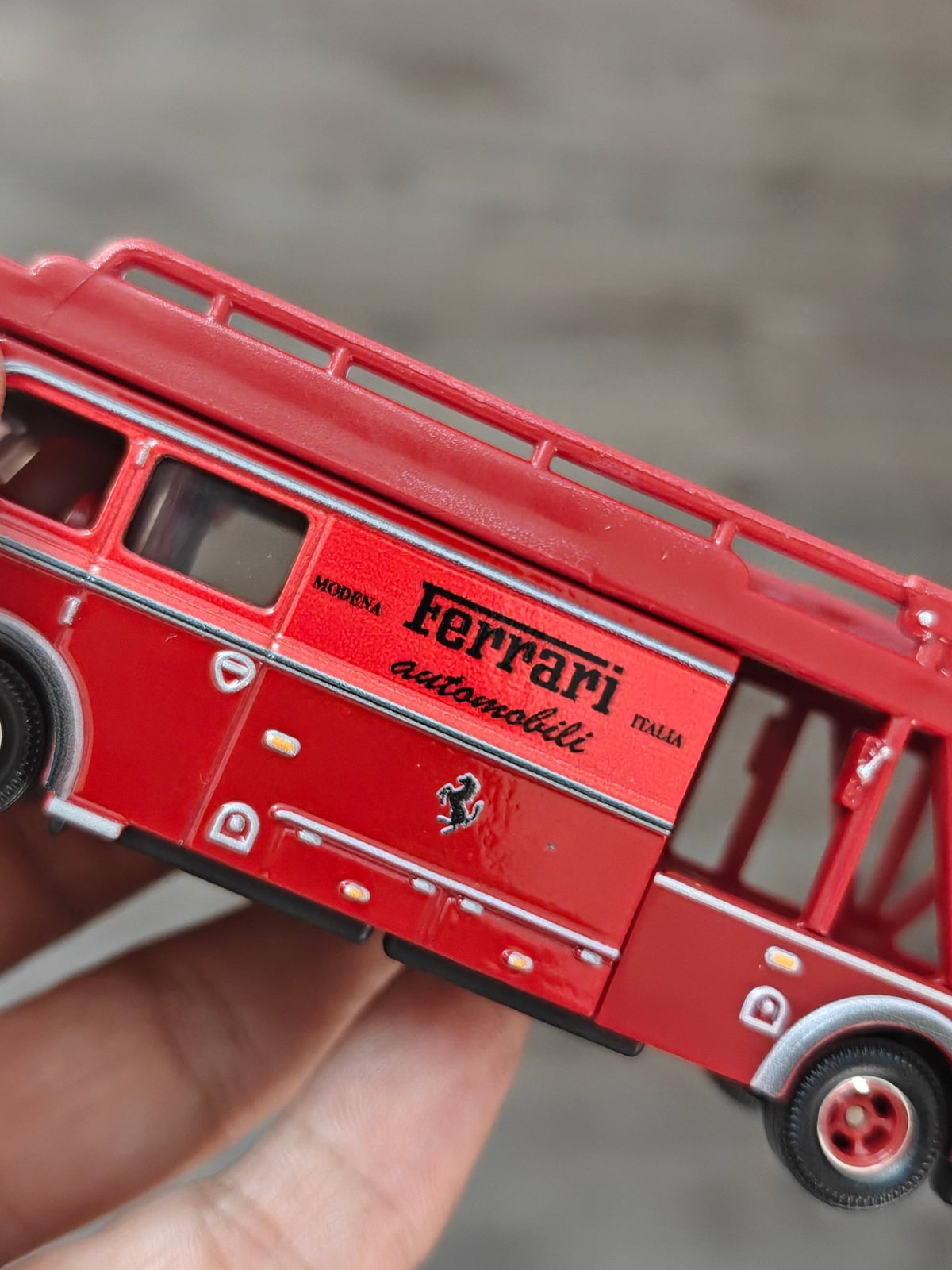 Premium Hot Wheels Fiat 642 RN2 Bartoletti Truck - Red (Uncarded - New) - Kinder Logs