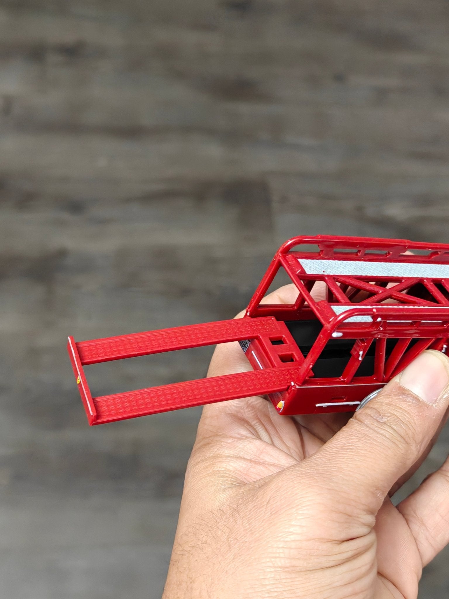 Premium Hot Wheels Fiat 642 RN2 Bartoletti Truck - Red (Uncarded - New) - Kinder Logs