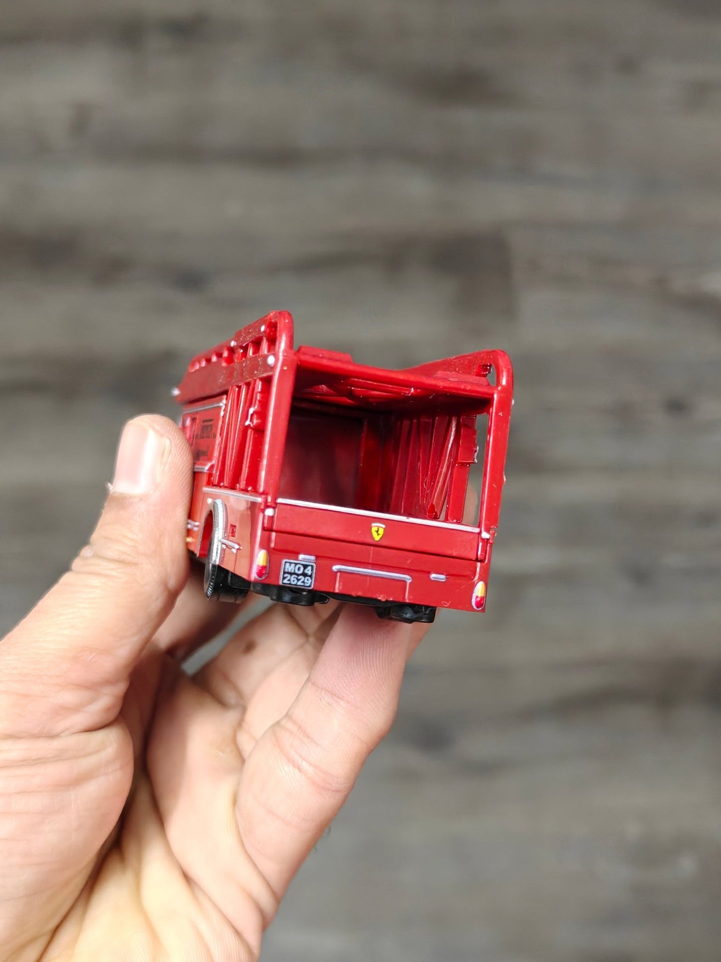 Premium Hot Wheels Fiat 642 RN2 Bartoletti Truck - Red (Uncarded - New) - Kinder Logs