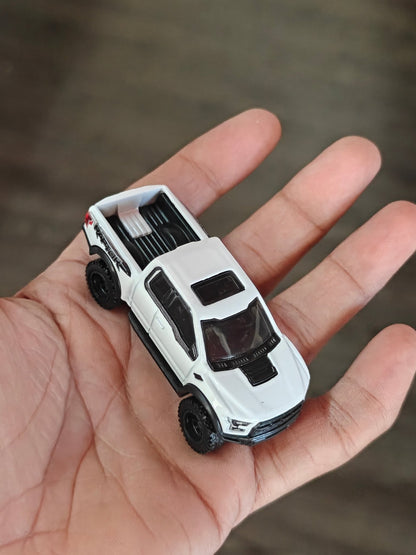 Premium Hot Wheels Ford F-150 Raptor With Open Trailer (Uncarded - New) - Kinder Logs