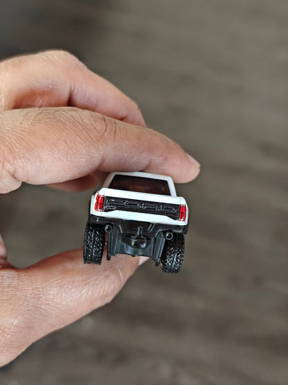 Premium Hot Wheels Ford F-150 Raptor With Open Trailer (Uncarded - New) - Kinder Logs