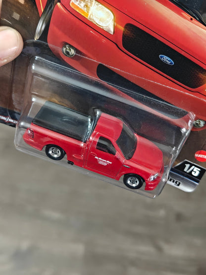 Premium Hot Wheels Ford F - 150 SVT Lightning - Red - Fast & Furious (Imported) - Kinder Logs