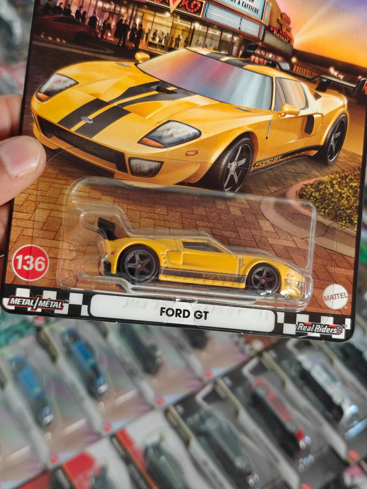 Premium Hot Wheels Ford GT - Boulevard 136 (Imported) - Kinder Logs