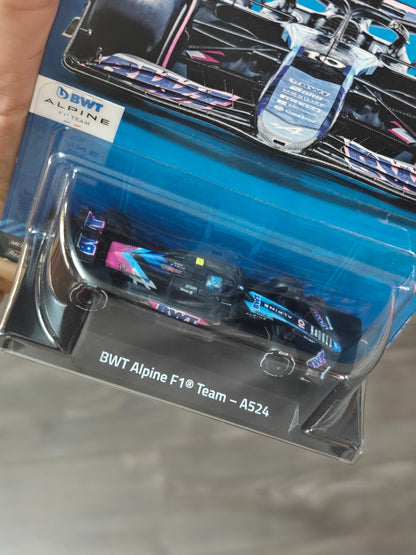 Premium Hot Wheels Formula 1 BWT Alpine A524 10 (Imported) - Kinder Logs