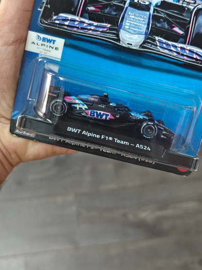 Premium Hot Wheels Formula 1 BWT Alpine A524 10 (Imported) - Kinder Logs