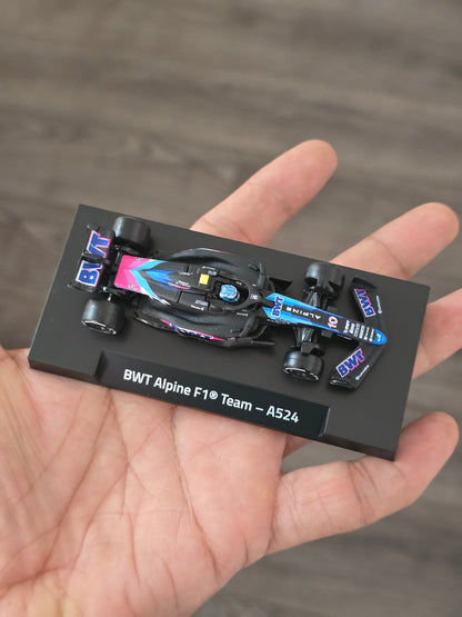 Premium Hot Wheels Formula 1 BWT Alpine F1 Team - A524 (10) - Kinder Logs