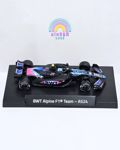 Premium Hot Wheels Formula 1 BWT Alpine F1 Team - A524 (10) - Kinder Logs