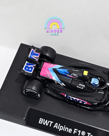 Premium Hot Wheels Formula 1 BWT Alpine F1 Team - A524 (10) - Kinder Logs