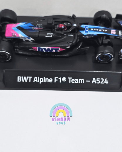 Premium Hot Wheels Formula 1 BWT Alpine F1 Team - A524 (31) - Kinder Logs