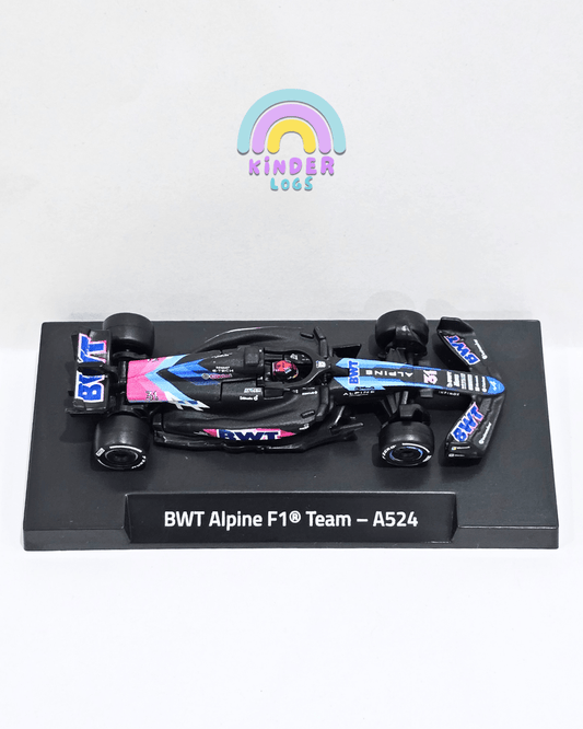 Premium Hot Wheels Formula 1 BWT Alpine F1 Team - A524 (31) - Kinder Logs