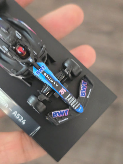 Premium Hot Wheels Formula 1 BWT Alpine F1 Team - A524 (31) - Kinder Logs