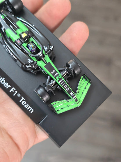 Premium Hot Wheels Formula 1 Kick Sauber F1 Team 24 (Uncarded - New) - Kinder Logs