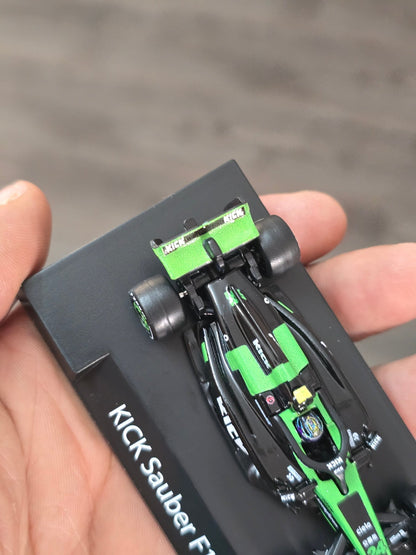 Premium Hot Wheels Formula 1 Kick Sauber F1 Team 24 (Uncarded - New) - Kinder Logs