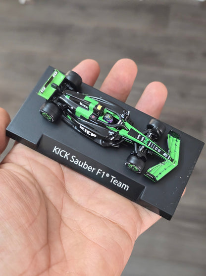 Premium Hot Wheels Formula 1 Kick Sauber F1 Team 24 (Uncarded - New) - Kinder Logs