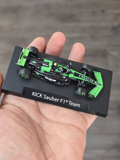 Premium Hot Wheels Formula 1 Kick Sauber F1 Team 24 (Uncarded - New) - Kinder Logs