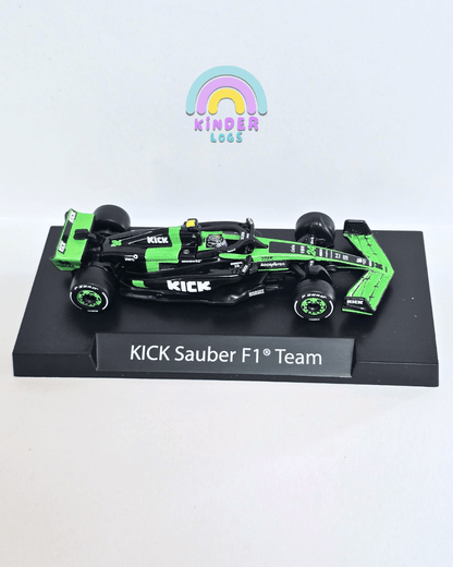 Premium Hot Wheels Formula 1 Kick Sauber F1 Team 24 (Uncarded - New) - Kinder Logs