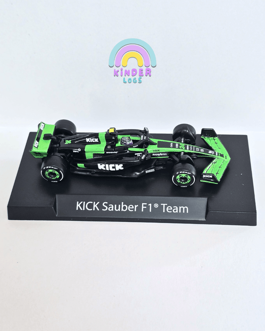 Premium Hot Wheels Formula 1 Kick Sauber F1 Team 24 (Uncarded - New) - Kinder Logs