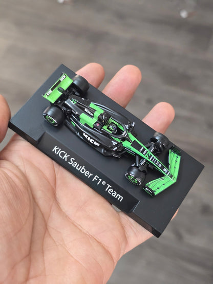 Premium Hot Wheels Formula 1 Kick Sauber F1 Team 77 (Uncarded - New) - Kinder Logs