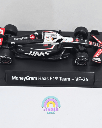 Premium Hot Wheels Formula 1 MoneyGram Haas F1 Team - VF - 24 (20) - Kinder Logs