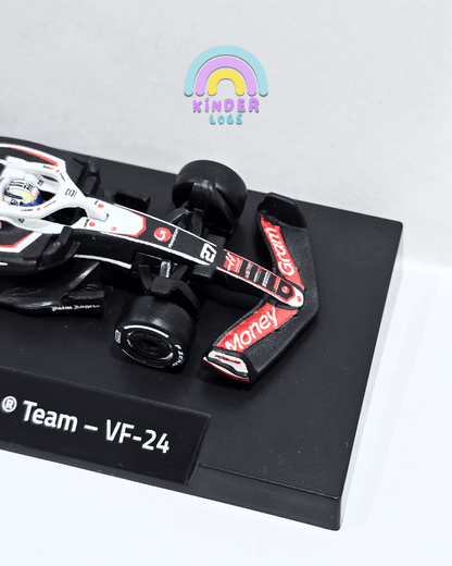 Premium Hot Wheels Formula 1 MoneyGram Haas F1 Team - VF - 24 (27) - Kinder Logs