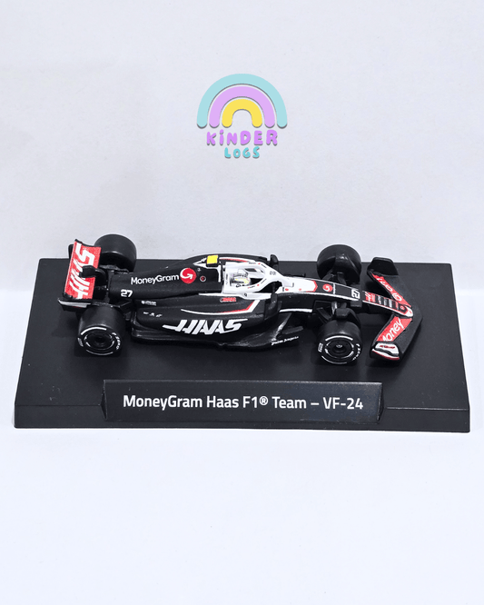 Premium Hot Wheels Formula 1 MoneyGram Haas F1 Team - VF - 24 (27) - Kinder Logs