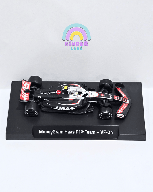Premium Hot Wheels Formula 1 MoneyGram Haas F1 Team - VF - 24 (27) - Kinder Logs