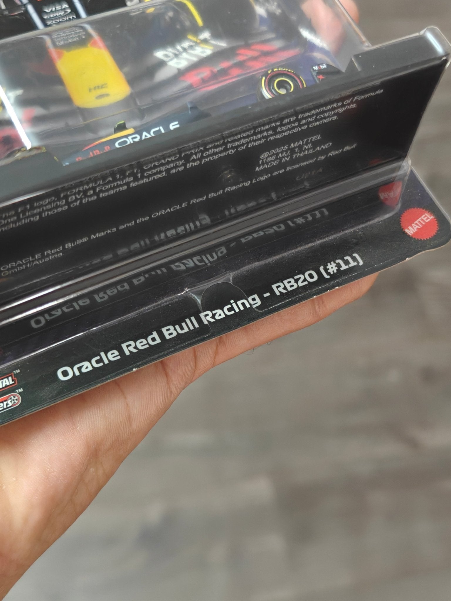 Premium Hot Wheels Formula 1 Oracle Red Bull Racing RB20 11 (Imported) - Kinder Logs