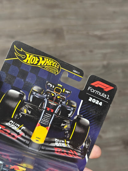 Premium Hot Wheels Formula 1 Oracle Red Bull Racing RB20 11 (Imported) - Kinder Logs