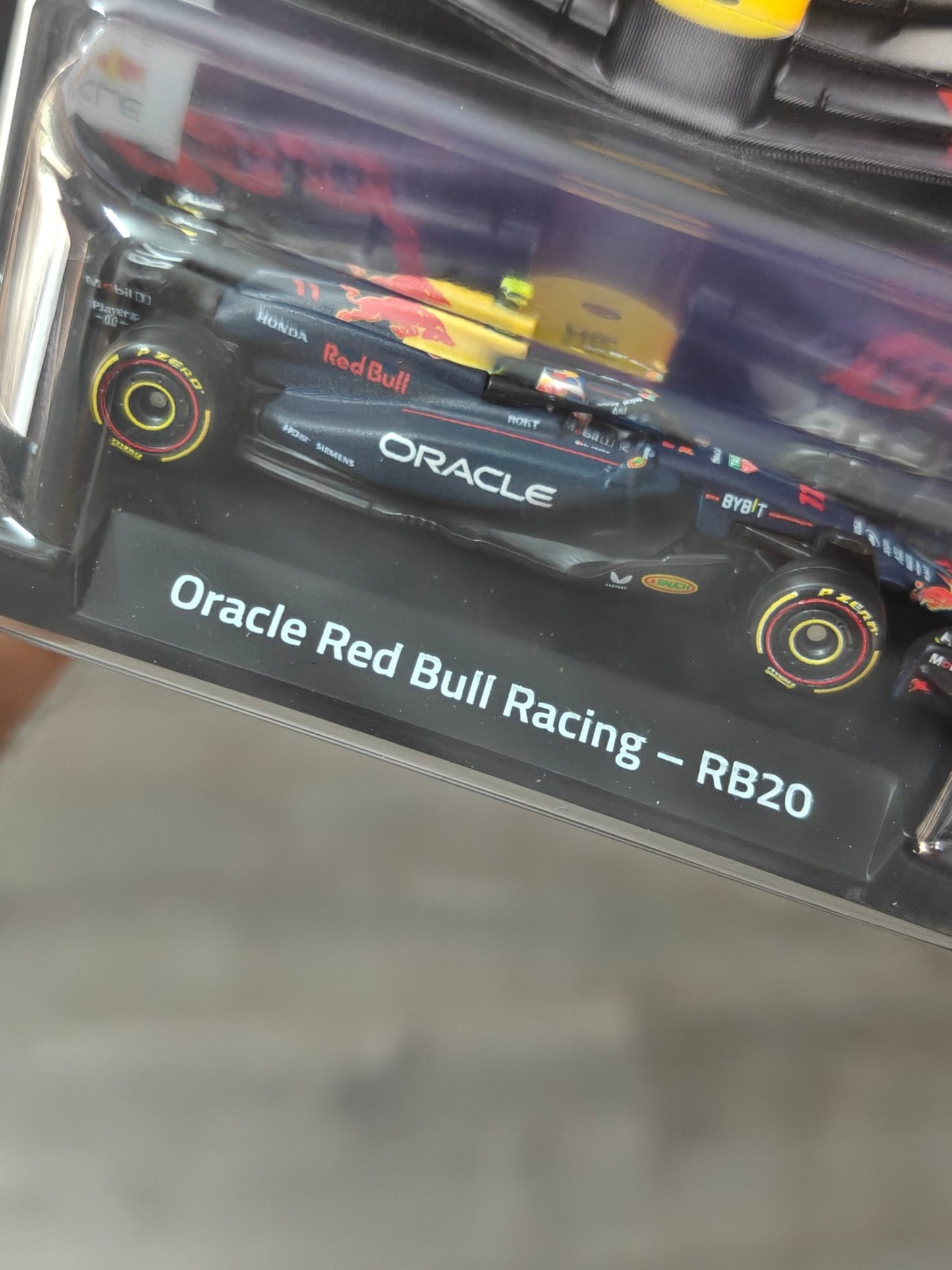 Premium Hot Wheels Formula 1 Oracle Red Bull Racing RB20 11 (Imported) - Kinder Logs
