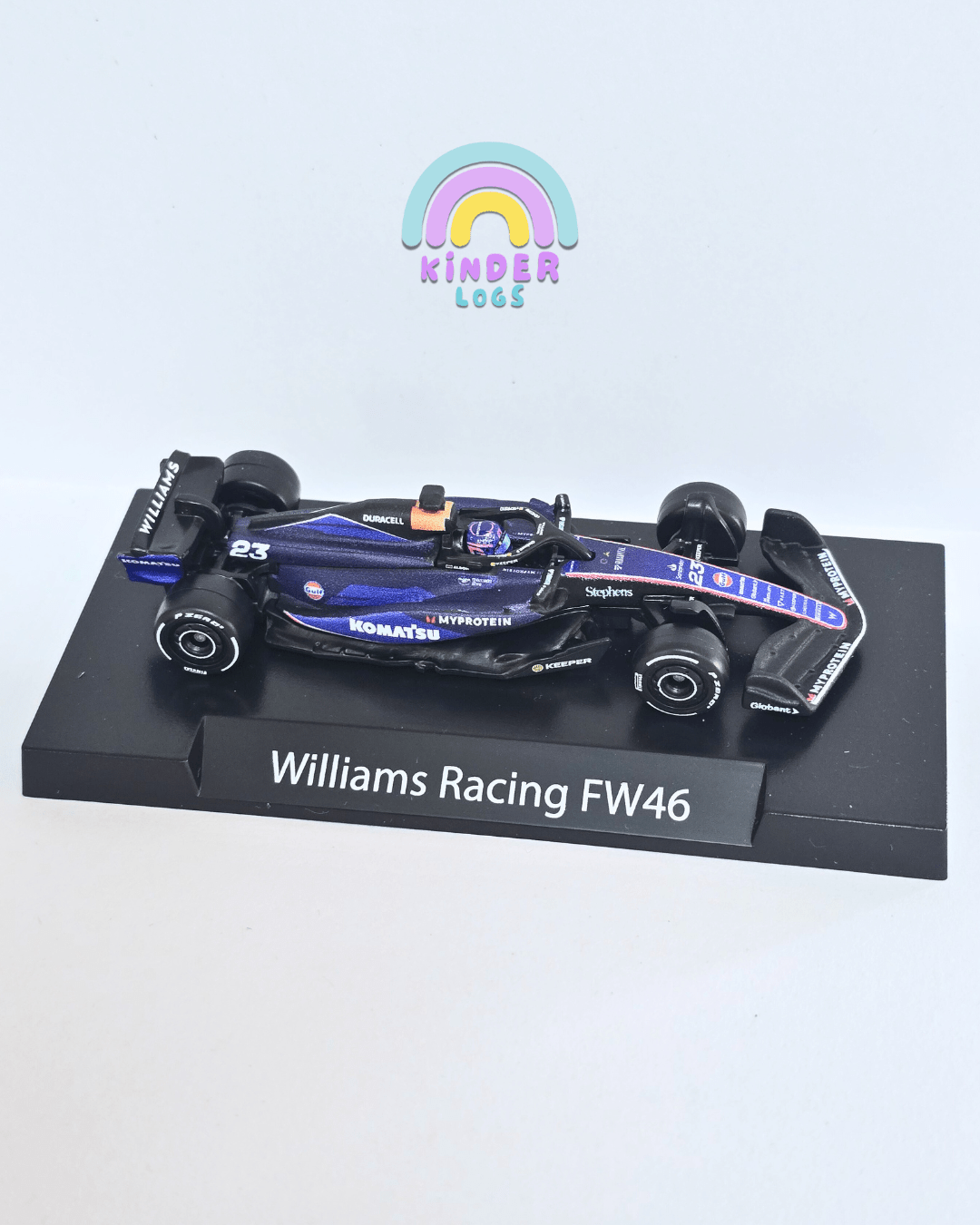 Premium Hot Wheels Formula 1 Williams Racing FW46 23 (Uncarded - New) - Kinder Logs