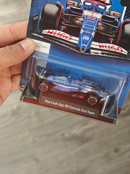 Premium Hot Wheels Formula One Visa Cash App RB 22 (Imported) - Kinder Logs