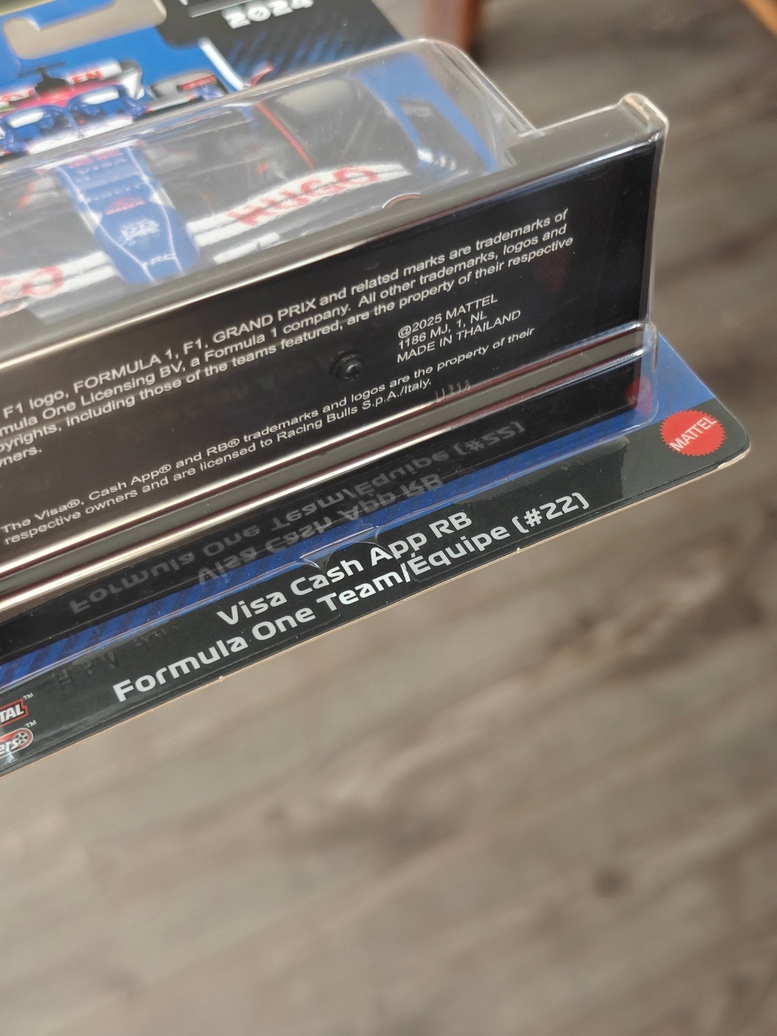 Premium Hot Wheels Formula One Visa Cash App RB 22 (Imported) - Kinder Logs