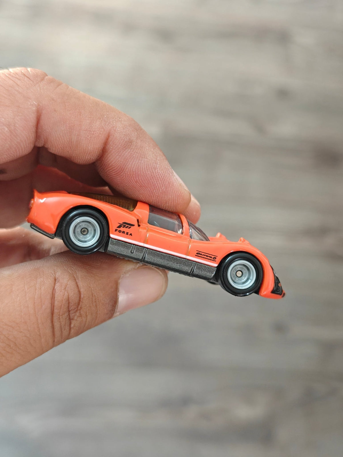 Premium Hot Wheels FORZA 1966 Porsche 906 Carrera 6 (Uncarded - New) - Kinder Logs