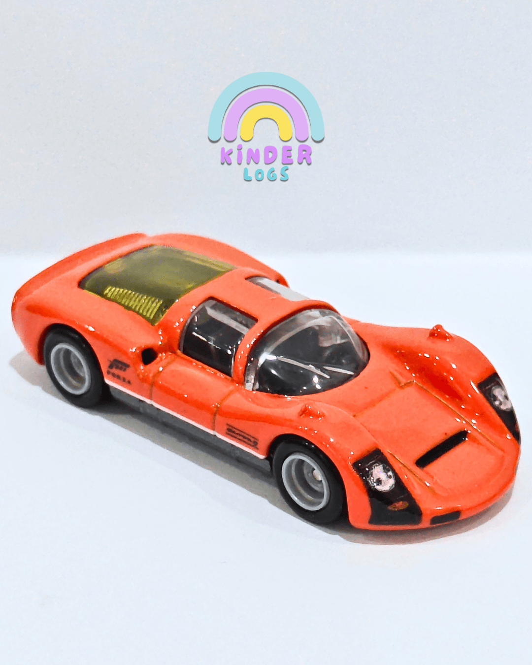 Premium Hot Wheels FORZA 1966 Porsche 906 Carrera 6 (Uncarded - New) - Kinder Logs