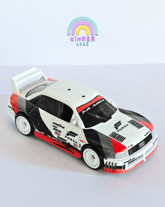 Premium Hot Wheels FORZA Audi 90 Quattro (Uncarded) - Kinder Logs