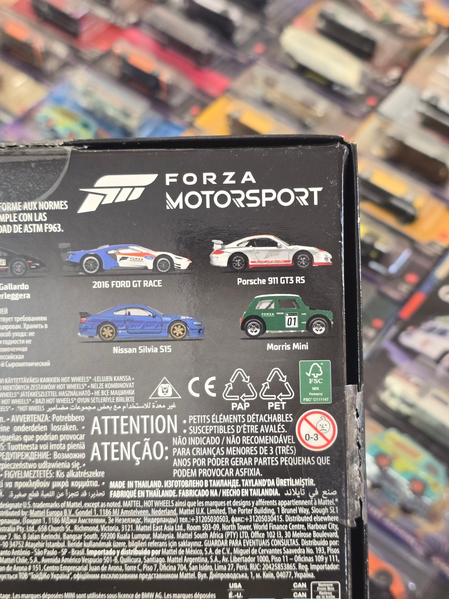 Premium Hot Wheels Forza Motorsport 5 - Car Pack (Imported) - Kinder Logs