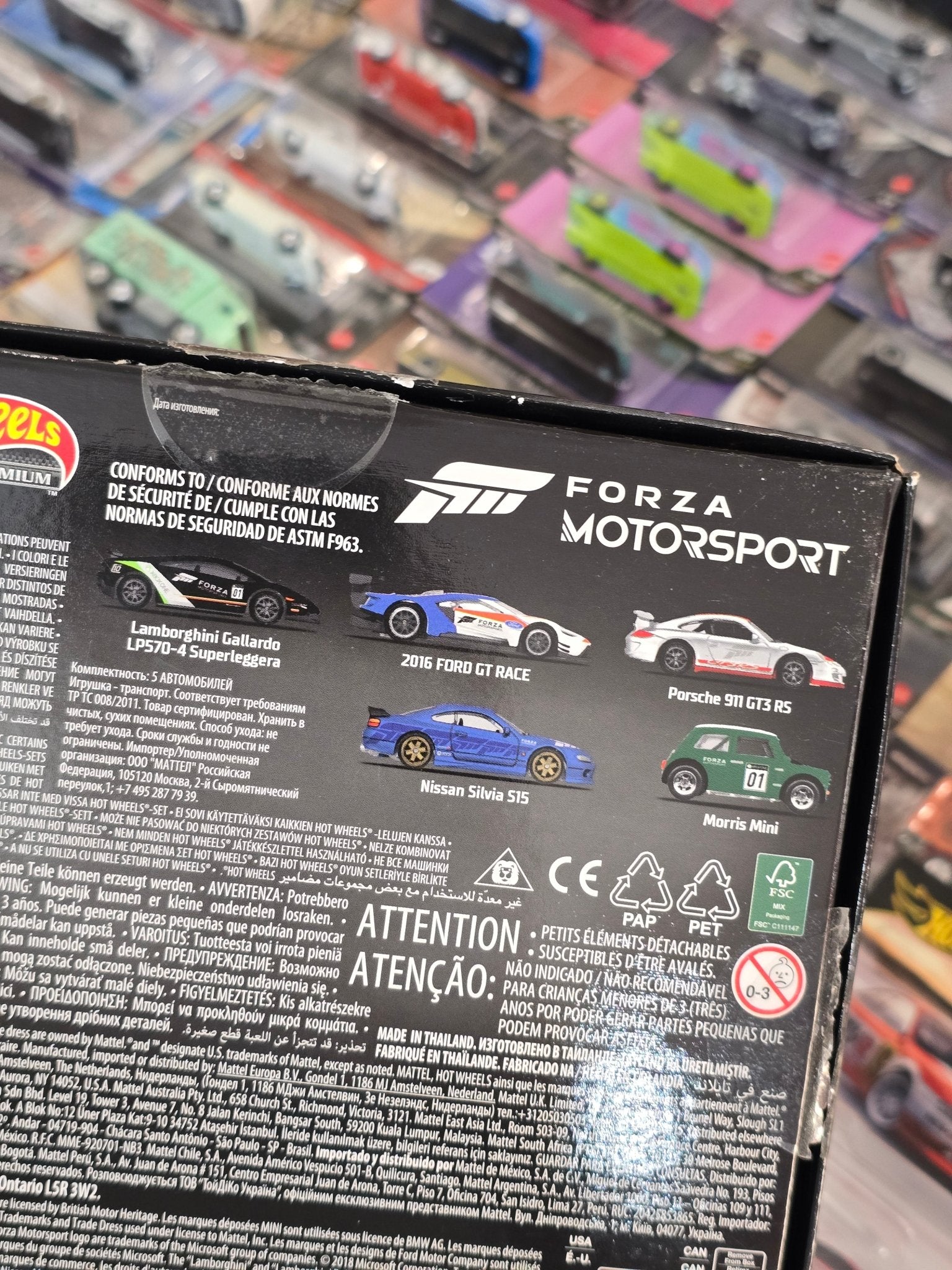 Premium Hot Wheels Forza Motorsport 5 - Car Pack (Imported) - Kinder Logs