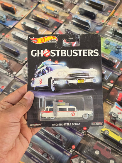 Premium Hot Wheels Ghostbusters ECTO - 1 (Imported) - Kinder Logs
