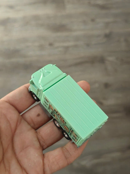 Premium Hot Wheels Hiway Hauler - Green (Uncarded - New) - Kinder Logs