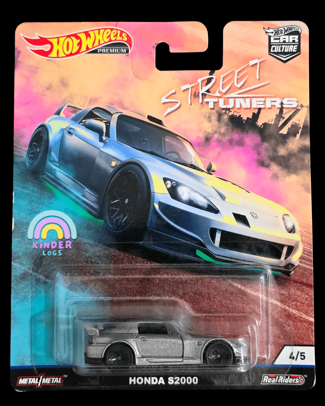 Premium Hot Wheels Honda S2000 - Street Tuners - Kinder Logs