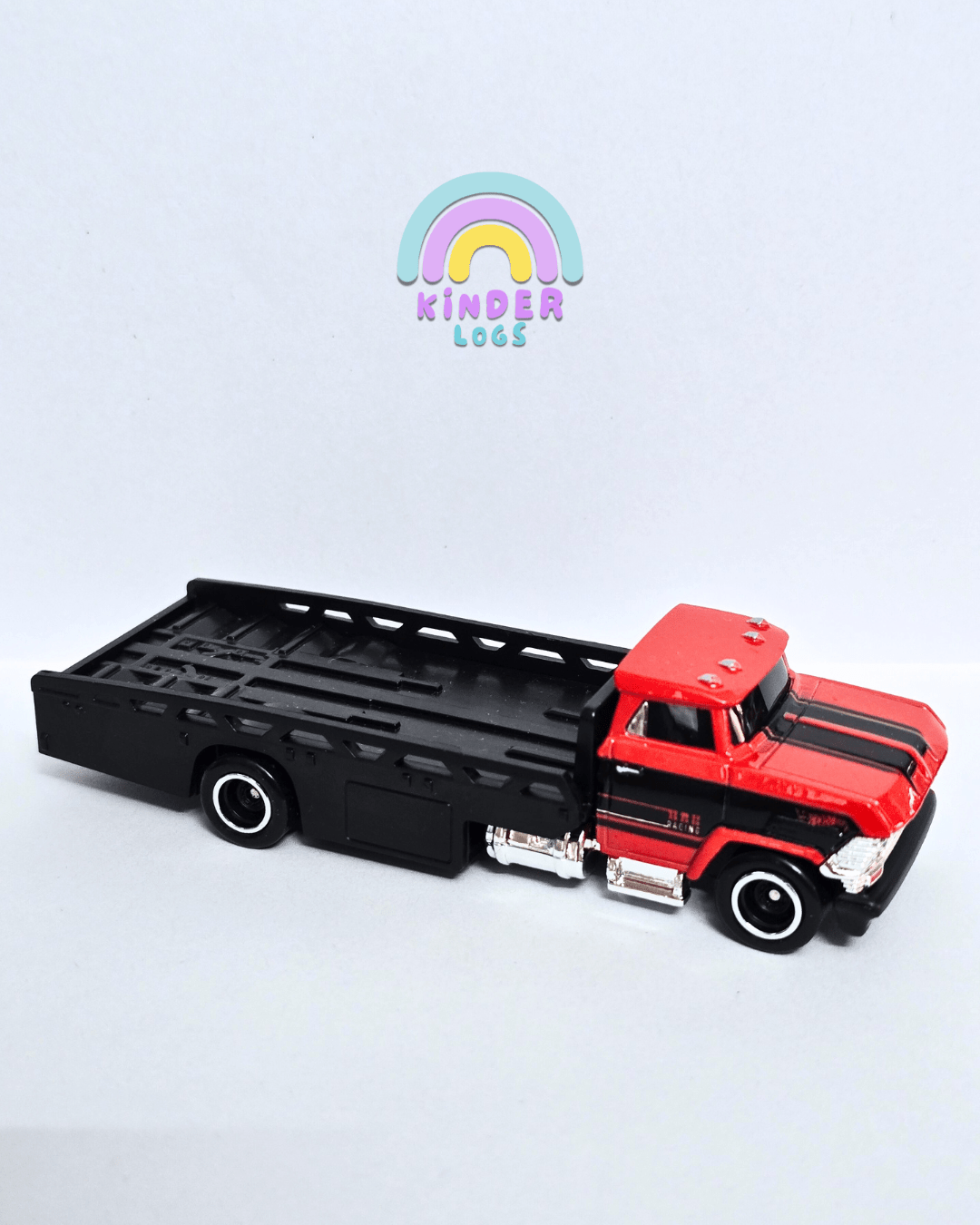 Premium Hot Wheels Horizon Hauler - Red (Uncarded - New) - Kinder Logs