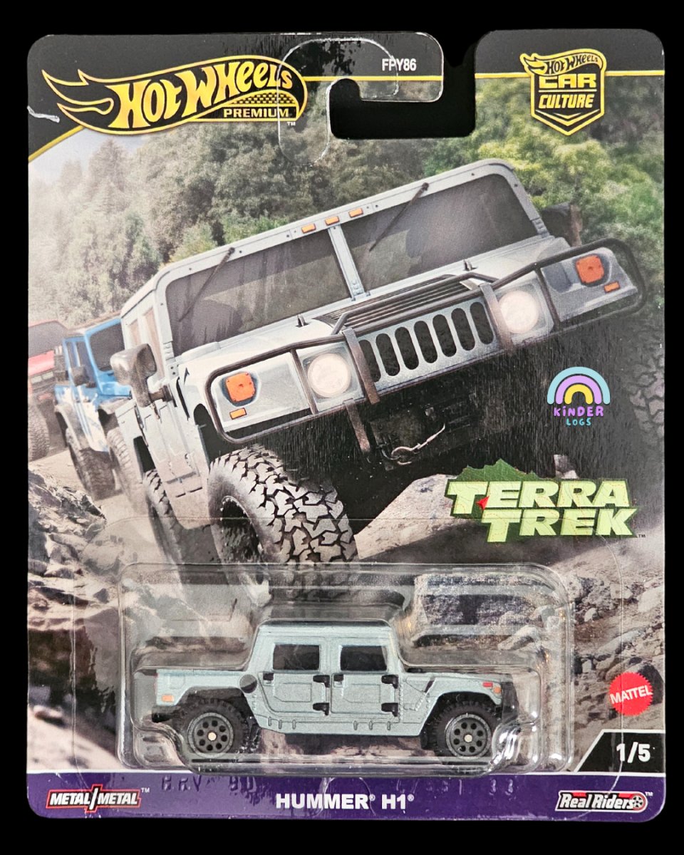 Premium Hot Wheels Hummer H1 - Terra Trek - Kinder Logs